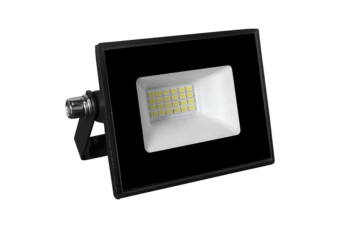 Прожектор светодиодный Saffit Промо 30 Вт IP65 6500K Черный — фотография товара