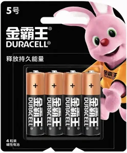 Батарейки Duracell Basic пальчиковые АА LR6 4 шт. — фотография товара