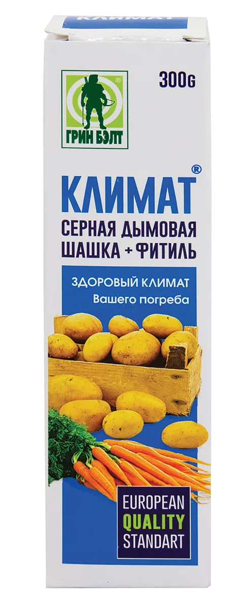 Серная шашка 300 г Климат Green Belt 01-477 — фотография товара