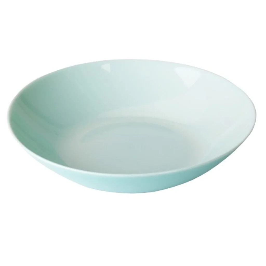 Тарелка суповая, стекло, 20 см, круглая, Lillie Turquoise, Luminarc, Q6429, бирюза — фотография товара