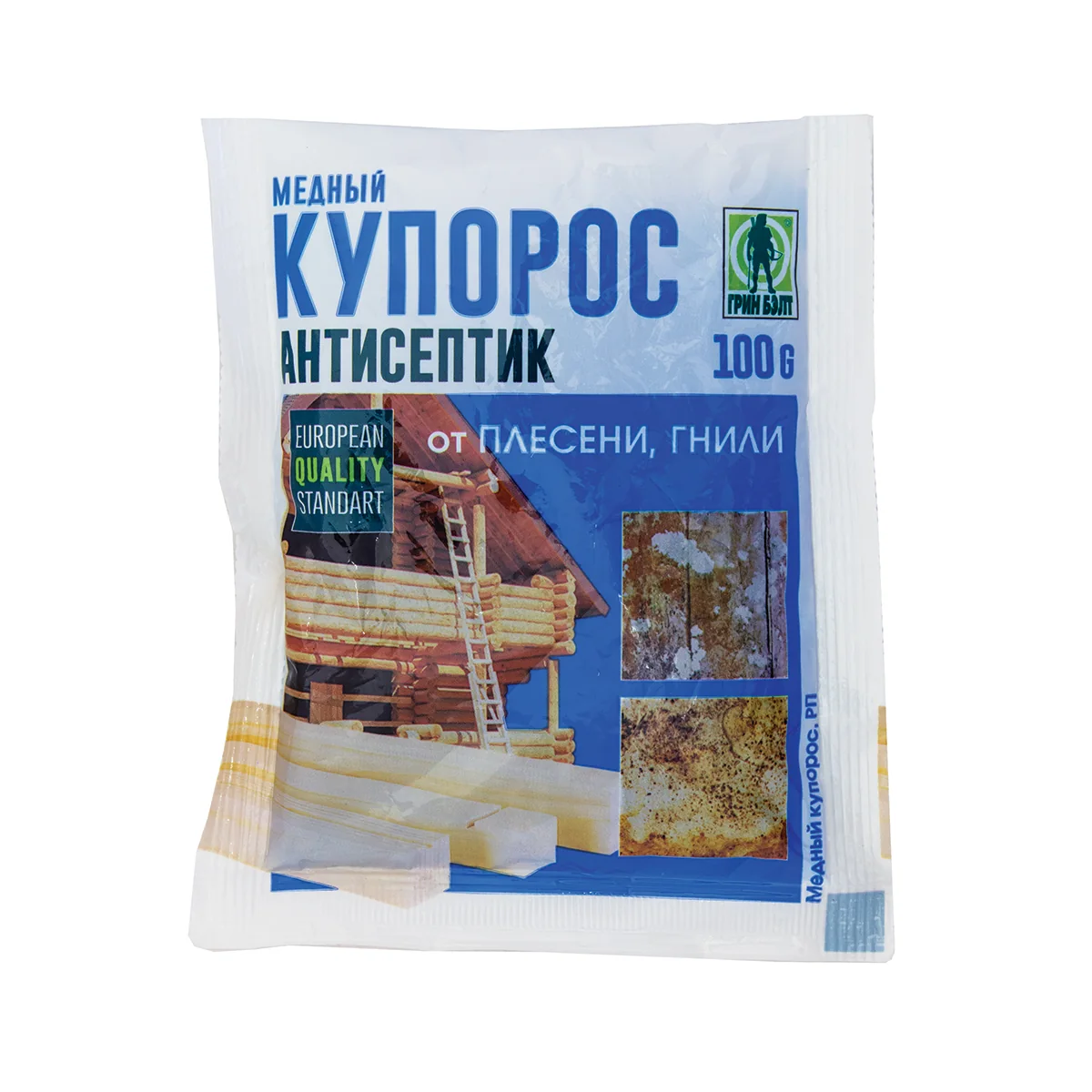 Медный купорос Грин Бэлт 100 г — фотография товара