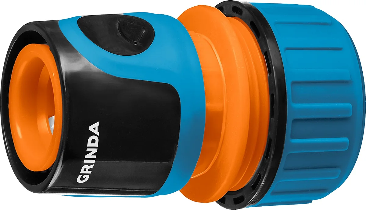 Коннектор для шланга 1/2" ПВХ Grinda ProLine — фотография товара