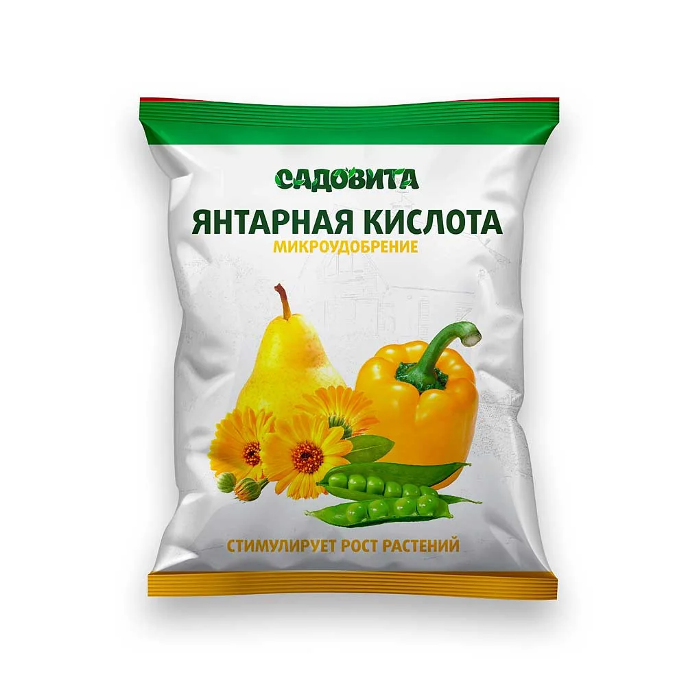 Янтарная кислота Садовита 10 г — фотография товара
