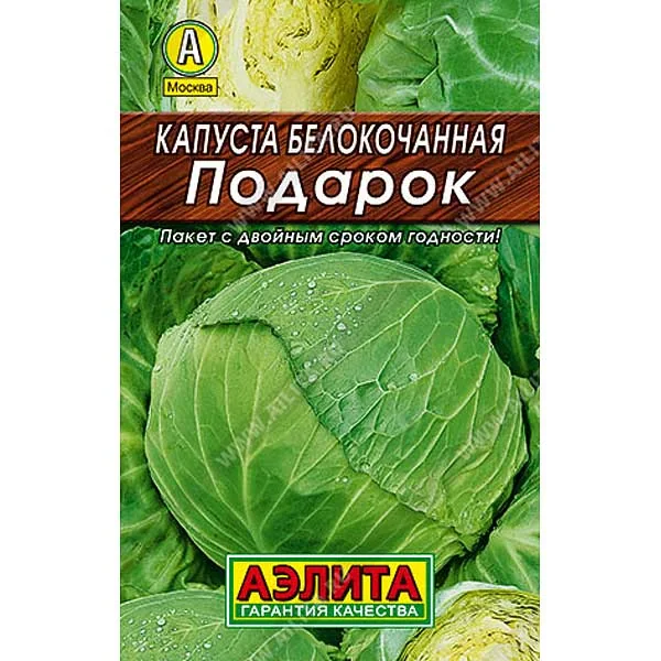 Семена Капуста белокочанная Подарок Аэлита — фотография товара