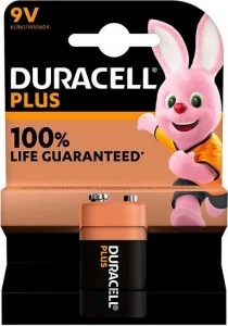 Батарейка Durasel Plus Крона 6LR61 — фотография товара