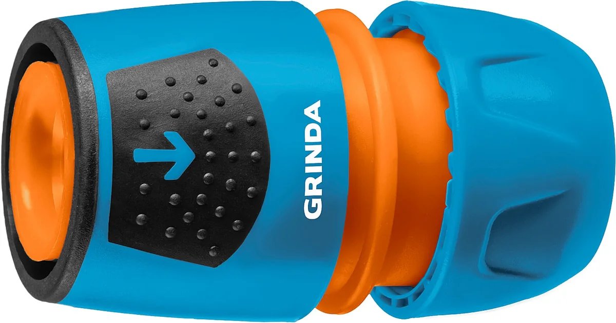 Коннектор для шланга 1/2"-3/4" ПВХ Grinda ProLine — фотография товара
