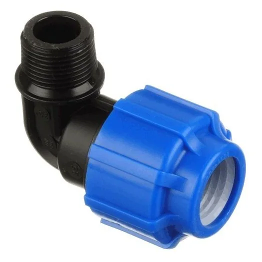 Отвод ПНД d20х1/2" НР — фотография товара
