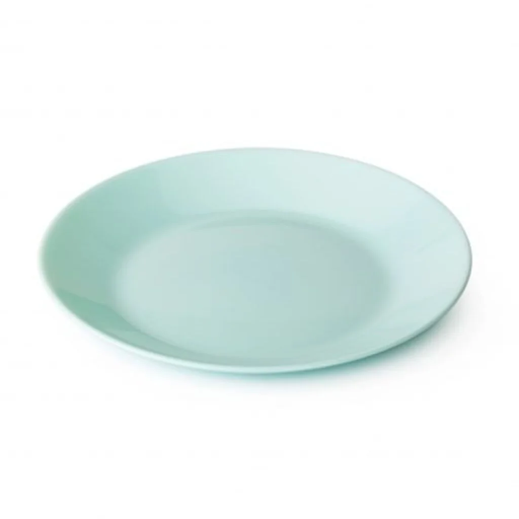 Тарелка десертная, стекло, 18 см, круглая, Lillie Turquoise, Luminarc, Q6430, бирюза — фотография товара