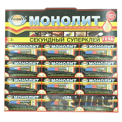 Супер-Гель универсальный Монолит 3 г — фотография товара