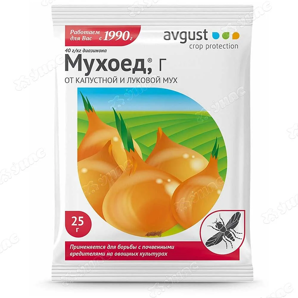 Мухоед от капустной и луковой мухи 25 г Avgust — фотография товара