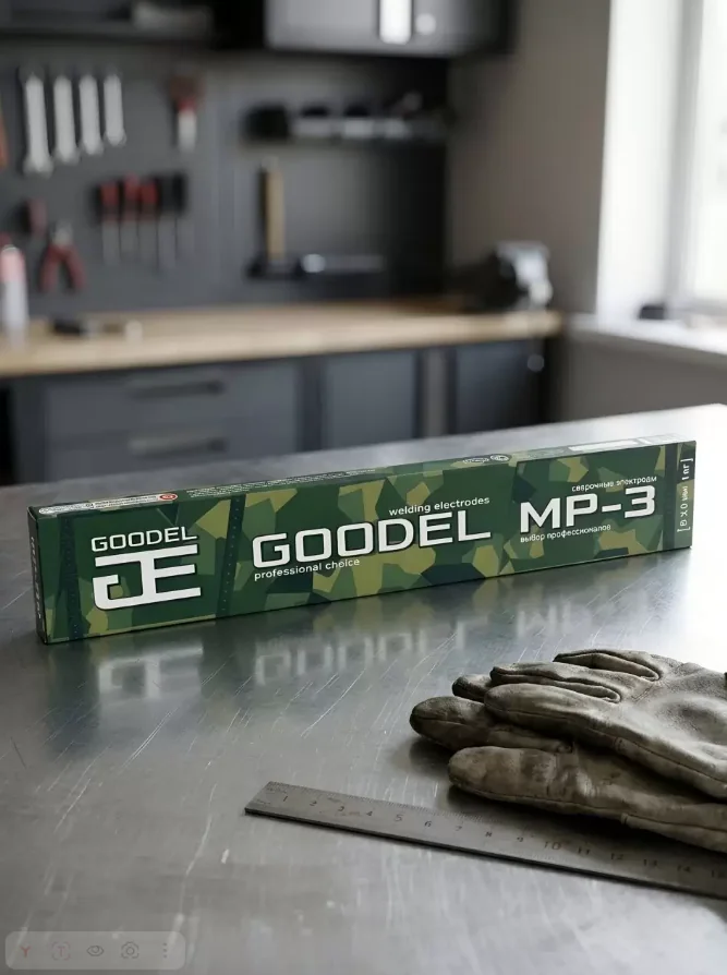 Электроды Goodel Construction МР-3 3,0 мм 1 кг — фотография товара