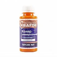 Колер №5 Персик 100 мл Krafor — фотография товара