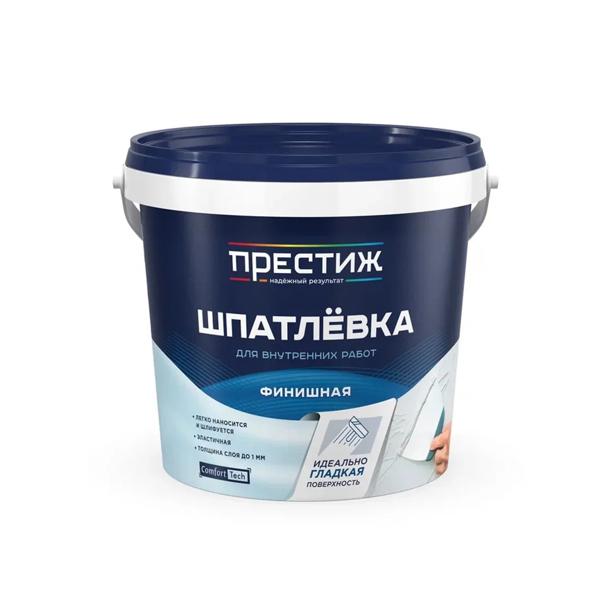 Шпатлевка финишная 1,5 кг Престиж — фотография товара