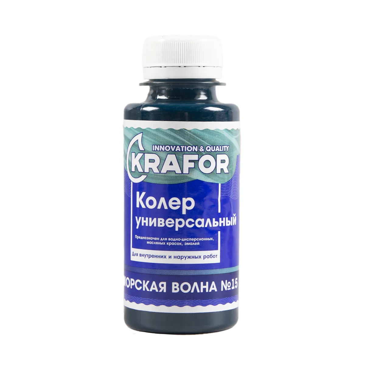 Колер №15 Морская волна 100 мл Krafor — фотография товара