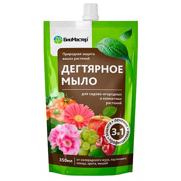 Дегтярное мыло 0,35 БиоМастер — фотография товара