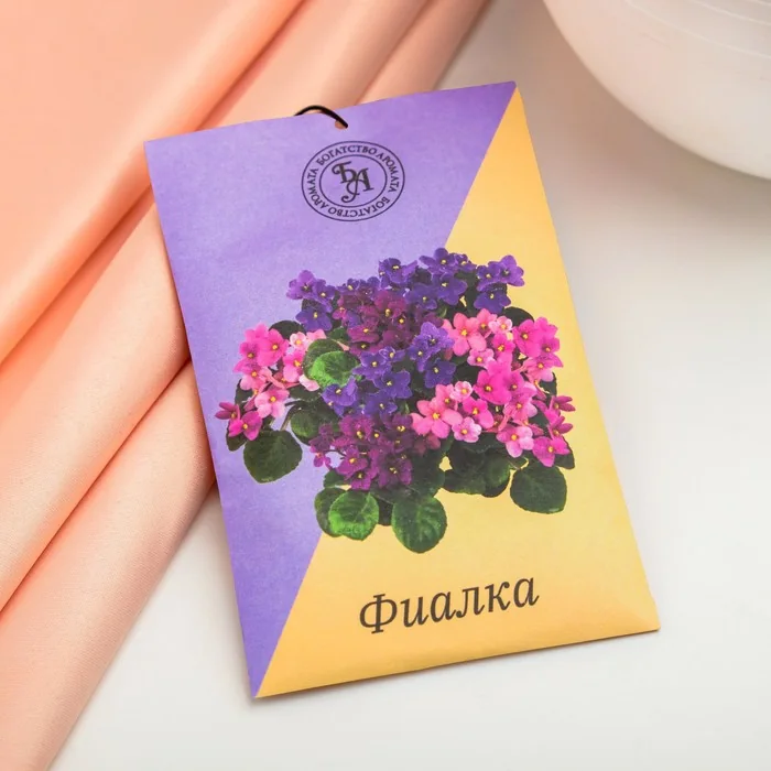 Саше ароматическое Фиалка 10 г Богатство Аромата — фотография товара