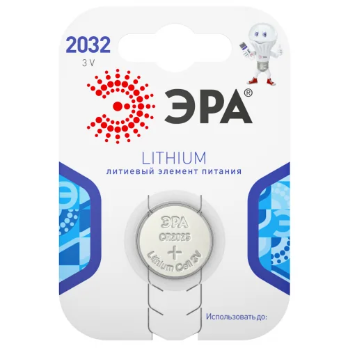 Батарейка Эра Lithium Таблетка CR2032 — фотография товара