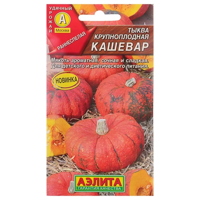 Семена Тыква Кашевар 2 г Аэлита — фотография товара