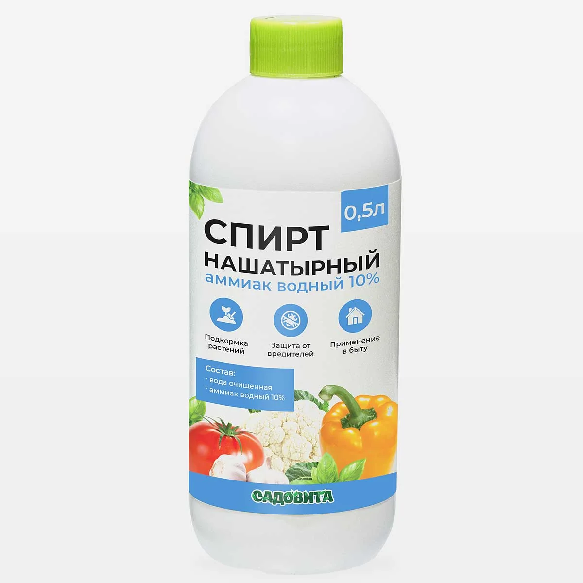 Спирт нашатырный Аммиак 1 л Садовита — фотография товара
