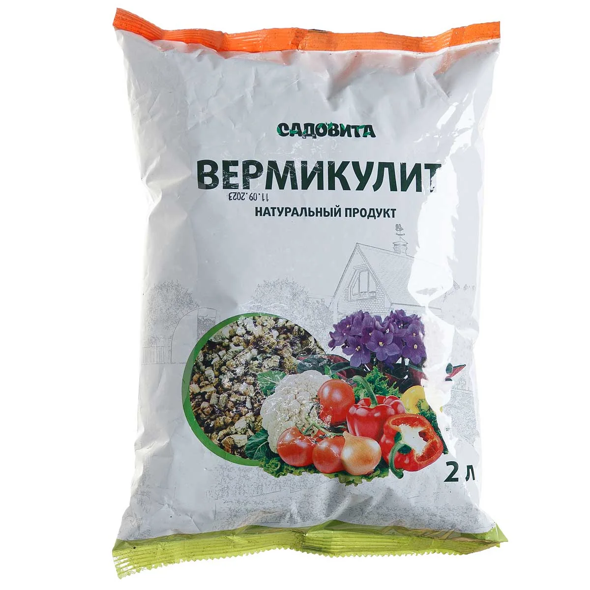 Вермикулит 2 л Садовита — фотография товара