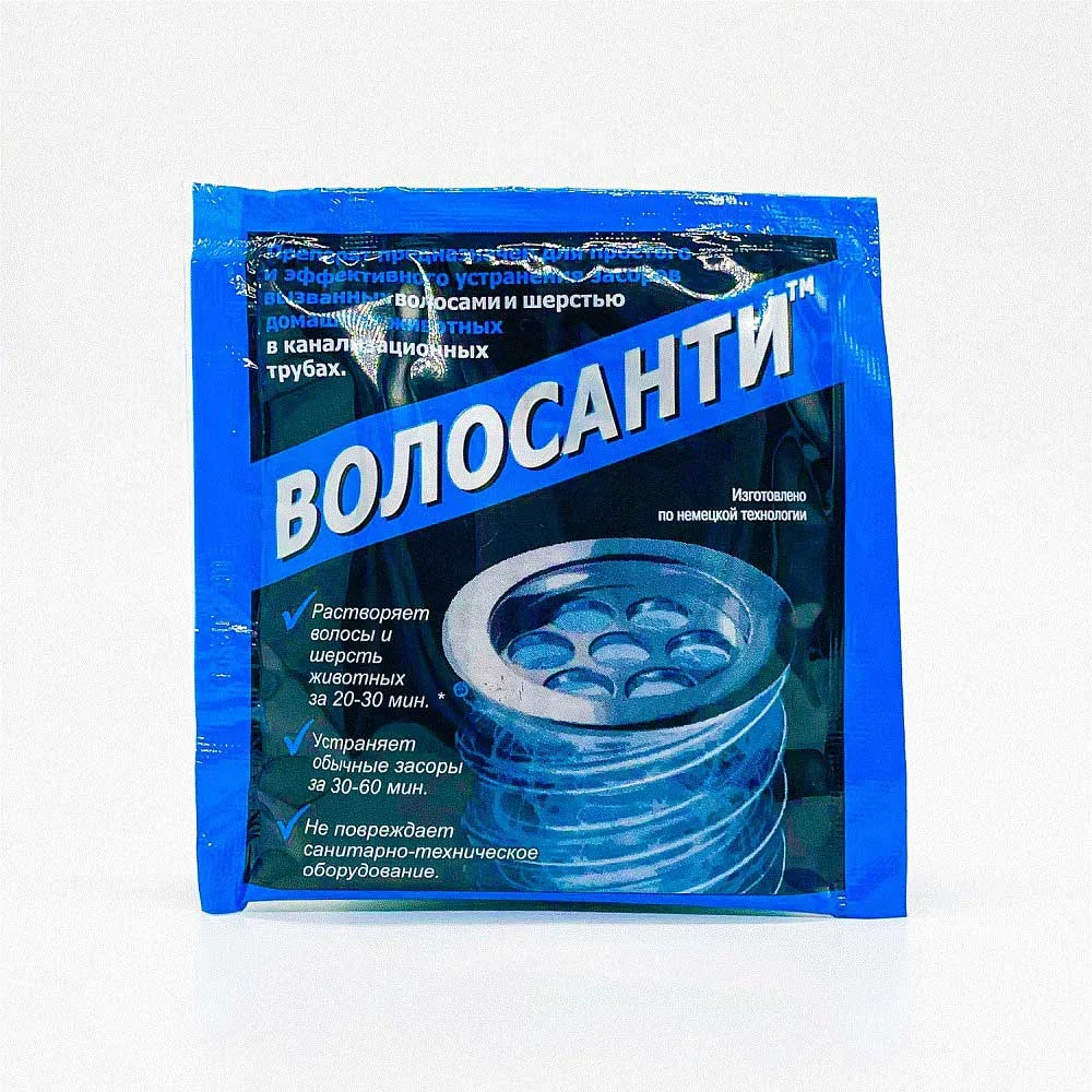Средство от засоров Волосанти 35 г — фотография товара