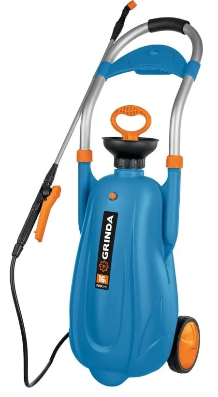 Опрыскиватель помповый на колесах 16 л GRINDA PRoLine 8-425163 — фотография товара