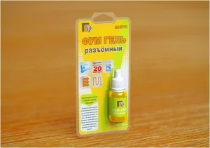Фум-гель Mastix разъемный 6мл, BL (герметик), арт.МС-0204 — фотография товара