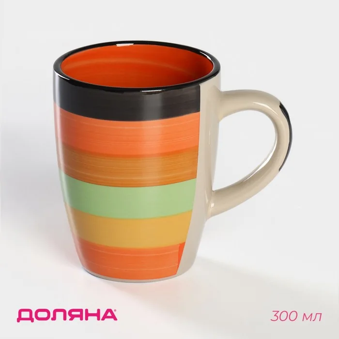 Кружка керамика 300 мл Индия — фотография товара