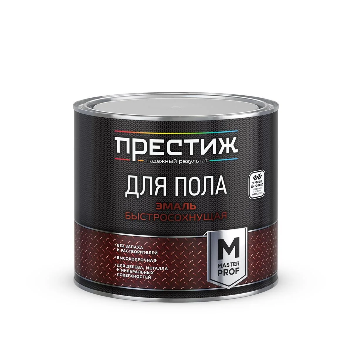 Эмаль для пола Акриловая Престиж Желто-Коричневая 1,9 л — фотография товара