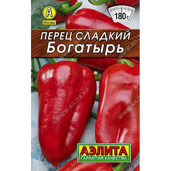 Семена Перец сладкий Богатырь Аэлита — фотография товара