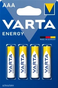 Батарейки Varta Energy мизинчиковые AA LR03 4 шт — фотография товара
