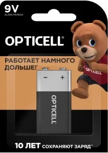 Батарейка Optisel Basic Крона 6LR61 — фотография товара