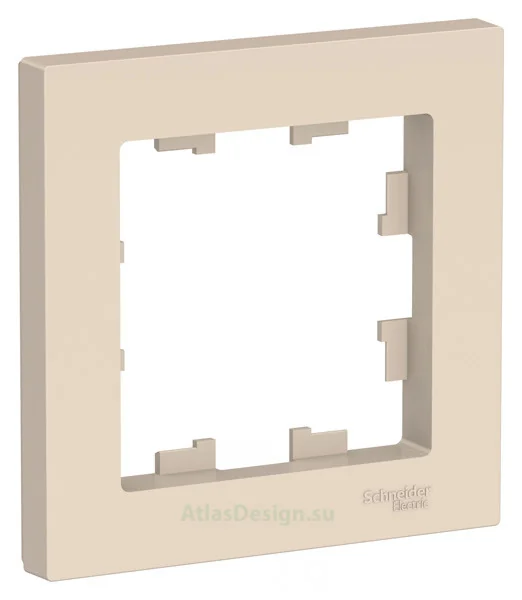 Рамка 1-м Бежевый SE AtlasDesign — фотография товара