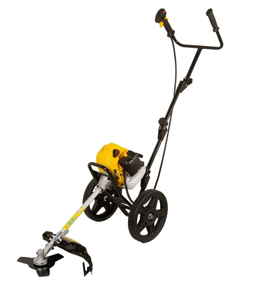 Бенз.триммер 2Т колесный 2,9 кВт 3,9 л/с U-ручка Huter GGT-2900W — фотография товара