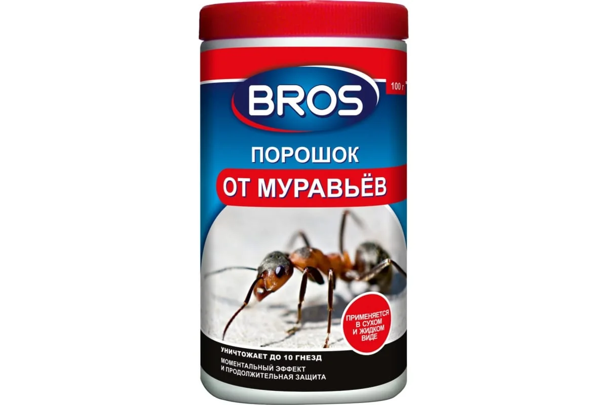 Брос 100 г Порошок от муравьев — фотография товара