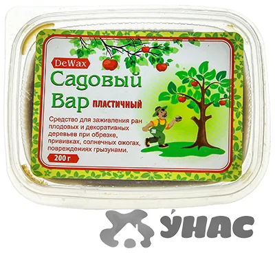 Садовый вар Пластичный 200 г DeWax — фотография товара